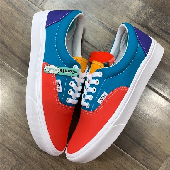 VANS COMFYCUSH ERA Multi Block Multi/True Men’s - Picture 12 of 16